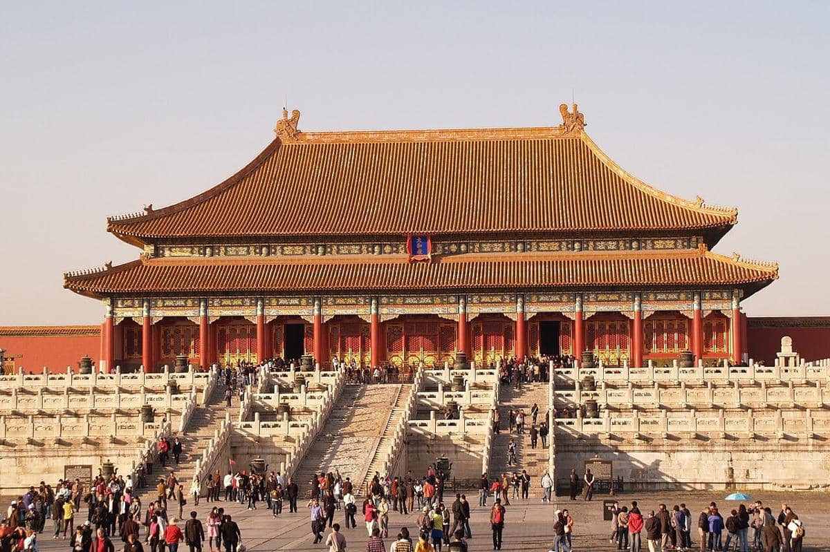 Ilustrasi Palace Museum di China