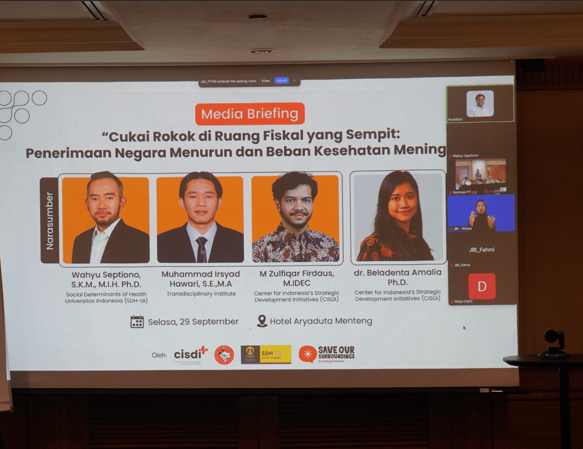 Koalisi SOS Harapkan Menkeu Baru Bisa Perkuat Cukai Rokok