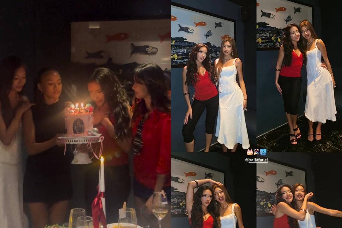 Baila Nangis Haru Dapat Kejutan Ultah ke-25 dari Bestie dan Member no na