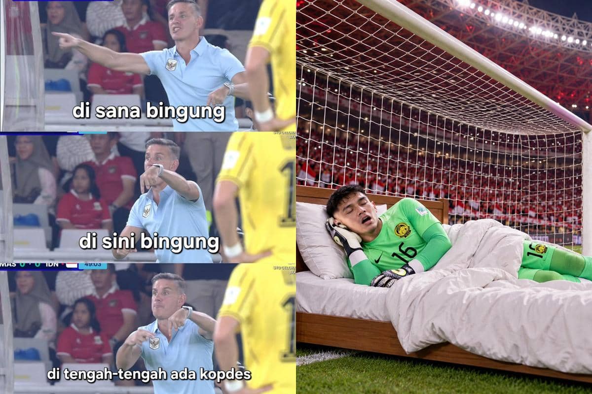 8 Meme Timnas Cuma Imbang Lawan Malaysia, Ekspektasi Ketinggian?