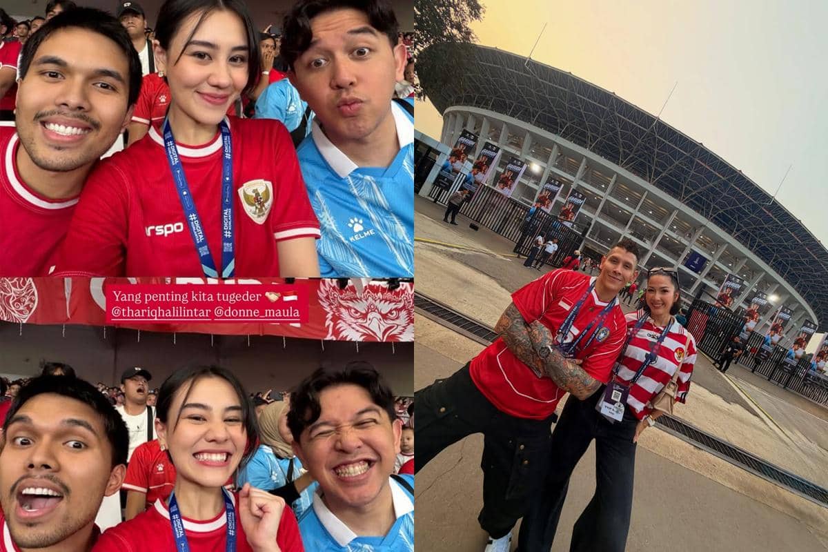 8 Artis Nonton Timnas Vs Malaysia di GBK, Selalu Kasih Dukungan