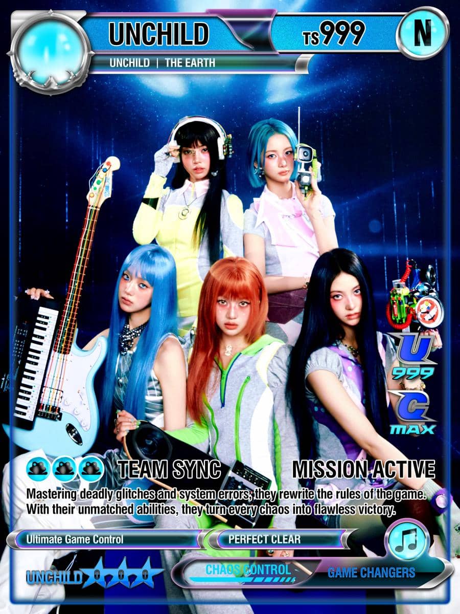 Potret konsep UNCHILD untuk singel digital “TiNG TiNG” yang dibagikan melalui akun resmi grup di X.