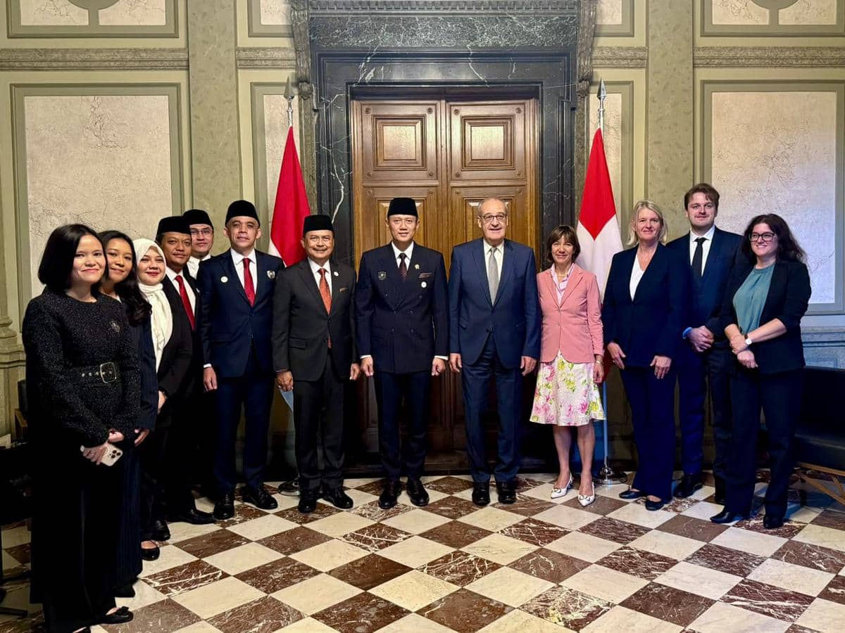 Menko AHY Temui Presiden Swiss, Dorong Investasi dan Transfer Teknologi