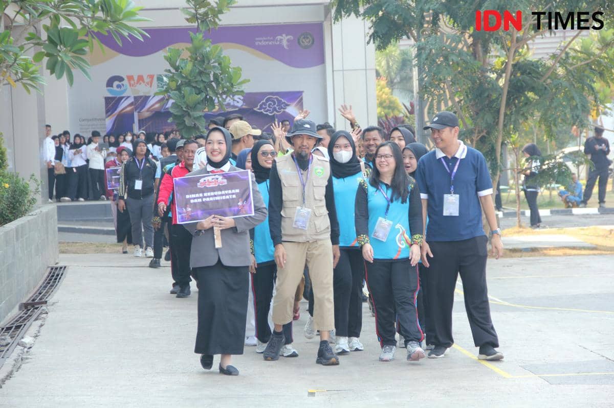 Pembukaan pelaksanaan Poparnas IV tahun 2026 yang dilaksanakan di Polrekpar Palembang