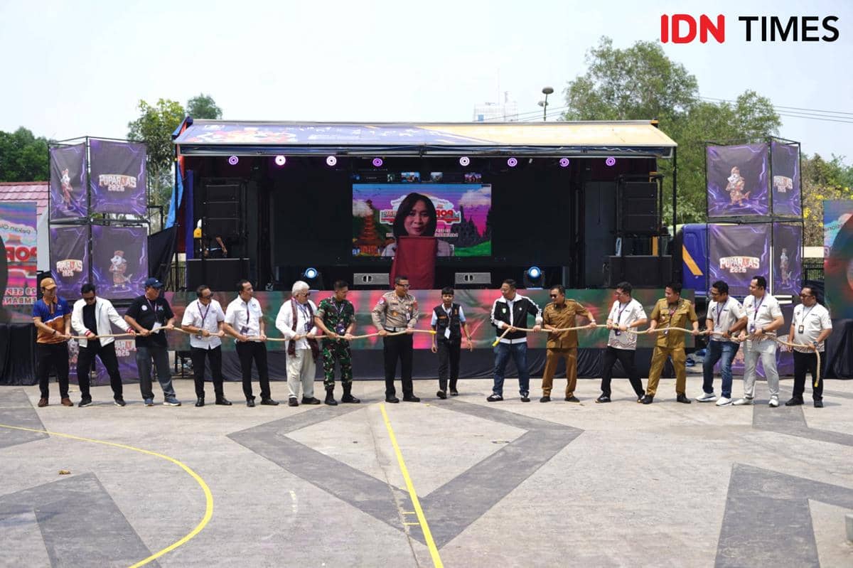 Pembukaan pelaksanaan Poparnas IV tahun 2026 yang dilaksanakan di Polrekpar Palembang