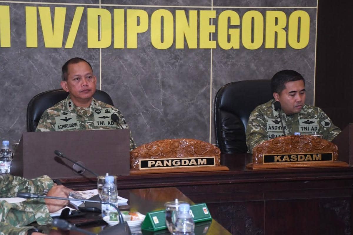 Arahan Mabes TNI AD: Pangdam Diponegoro Harus Atasi Persoalan KDMP