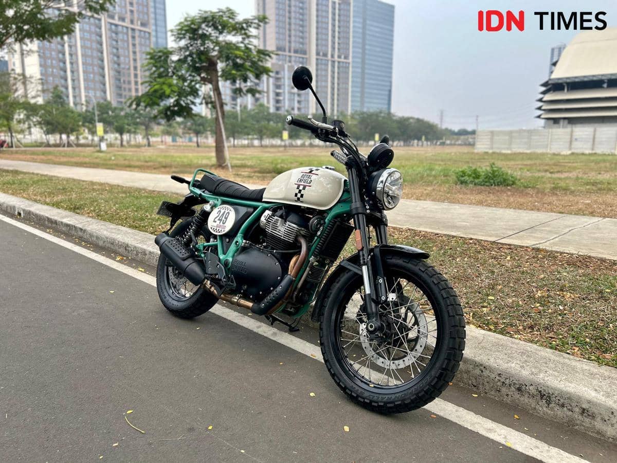 Review Royal Enfield Bear 650, Gabungkan Scrambler dengan Nuansa Klasik