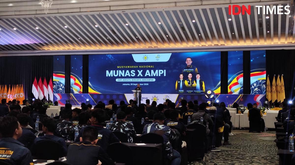Munas X Sayap Golkar AMPI, Zigo Rolanda Maju Jadi Calon Tunggal Ketua Umum