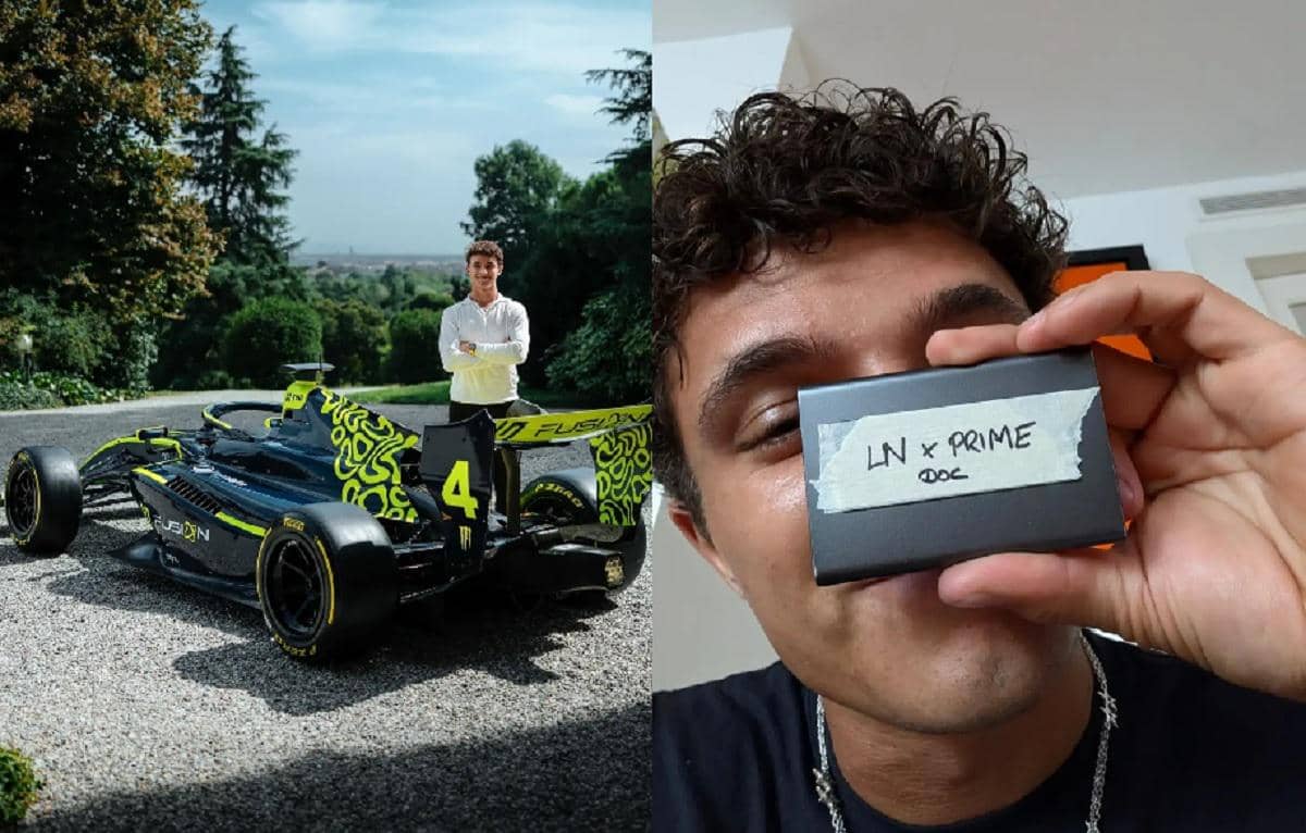 Potret Lando Norris, pembalap Formula 1, dalam unggahan dari akun Instagram pribadinya yang berfokus pada dirinya.