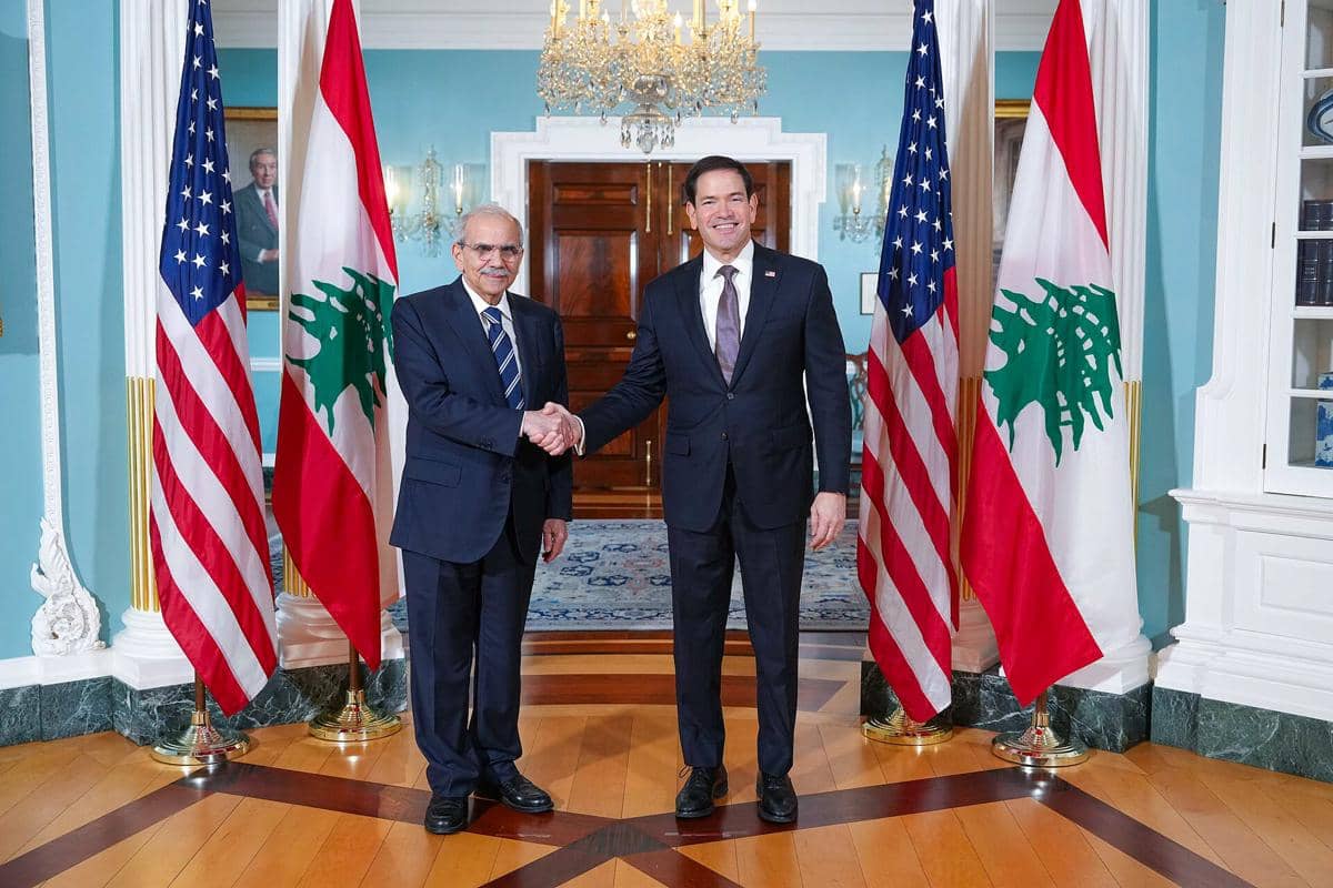 PM Lebanon Bertemu Menlu AS, Dorong Perdamaian dengan Israel