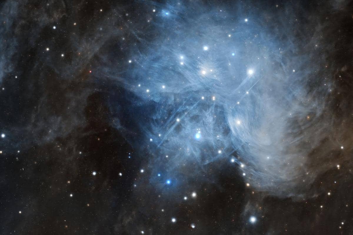 ilustrasi gugus bintang Pleiades