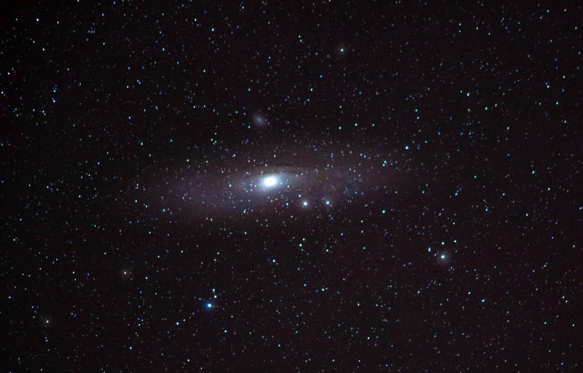 ilustrasi Galaksi Andromeda 