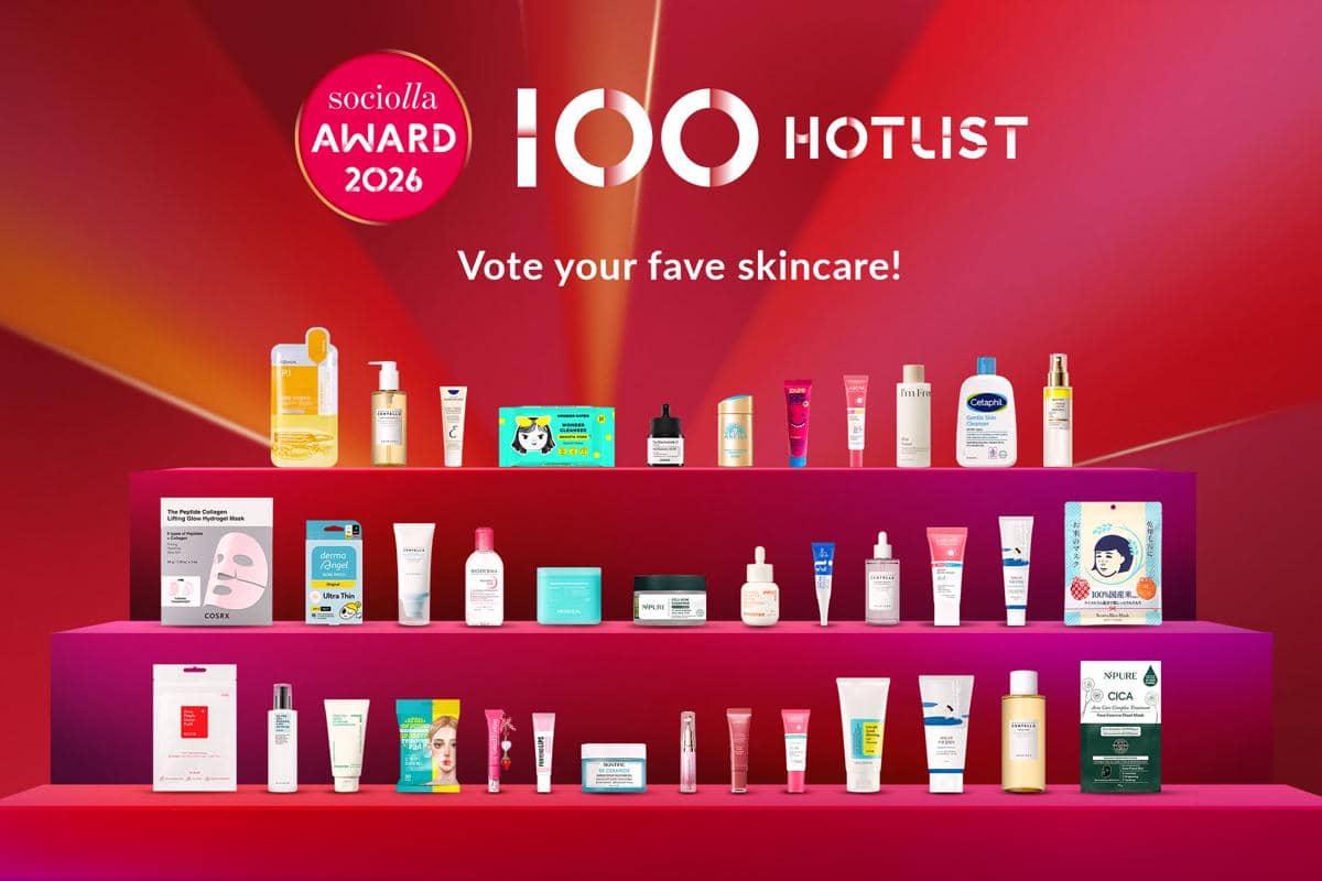 Sociolla Awards 2026 Hadirkan 100 Hotlist, Masuk Tahap Voting!