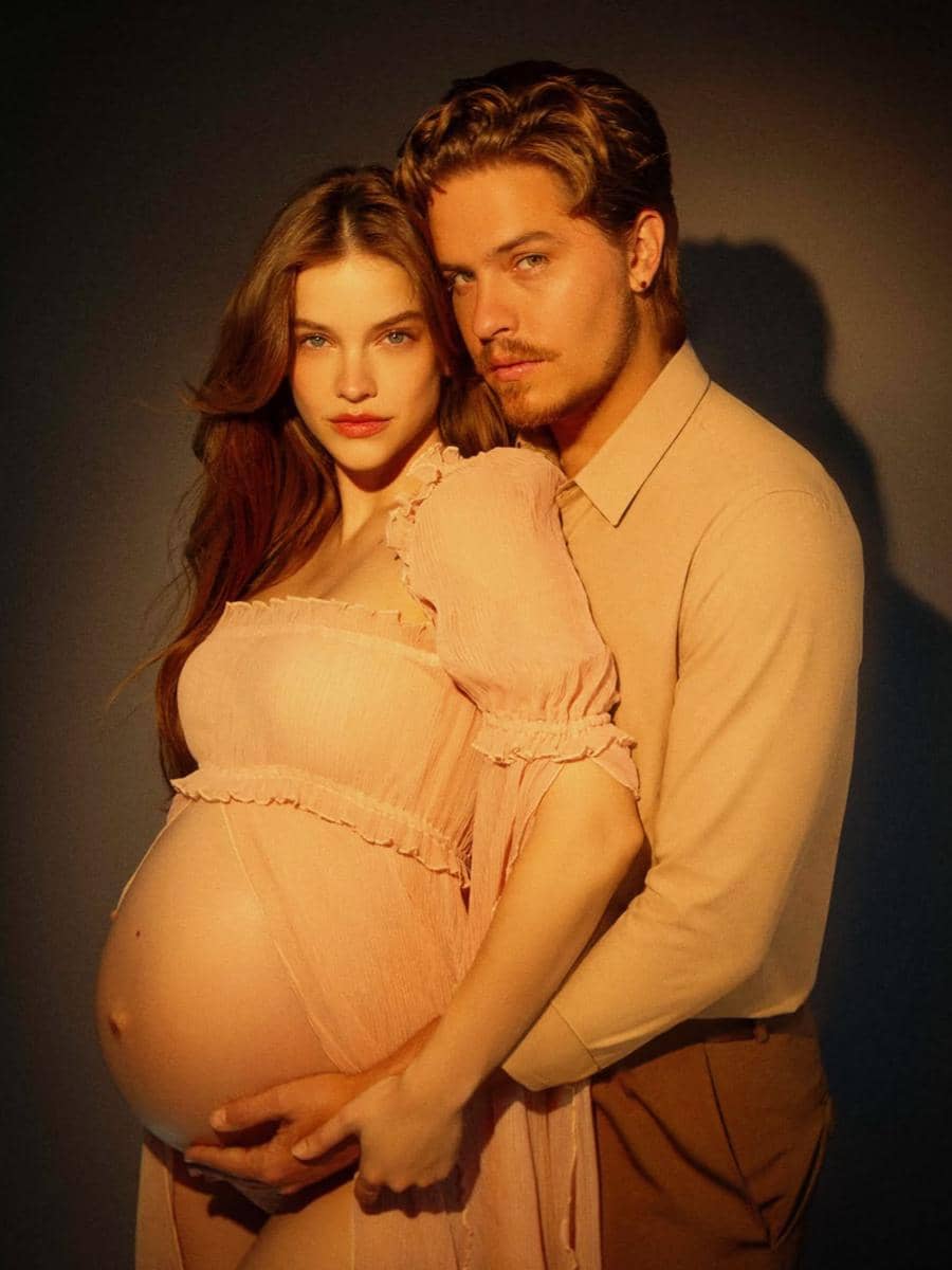 maternity shoot Barbara Palvin dan Dylan Sprouse