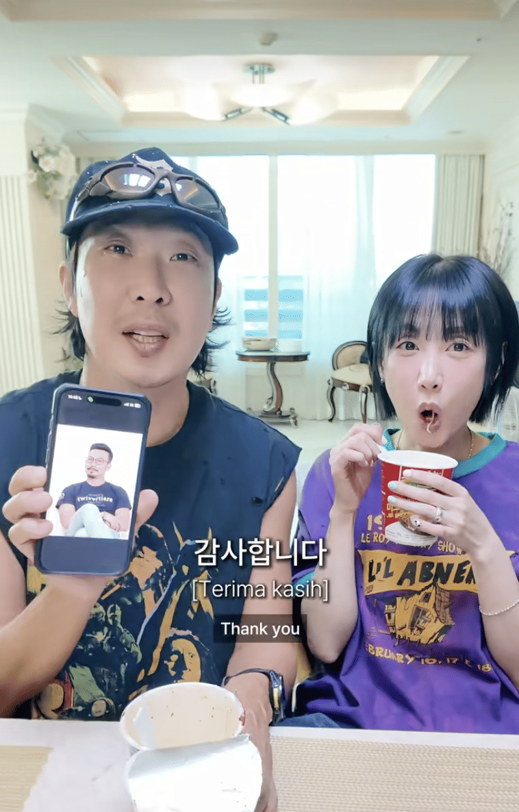 momen HaHa dan Byul baca komentar netizen Indonesia (tiktok.com/haha_official)