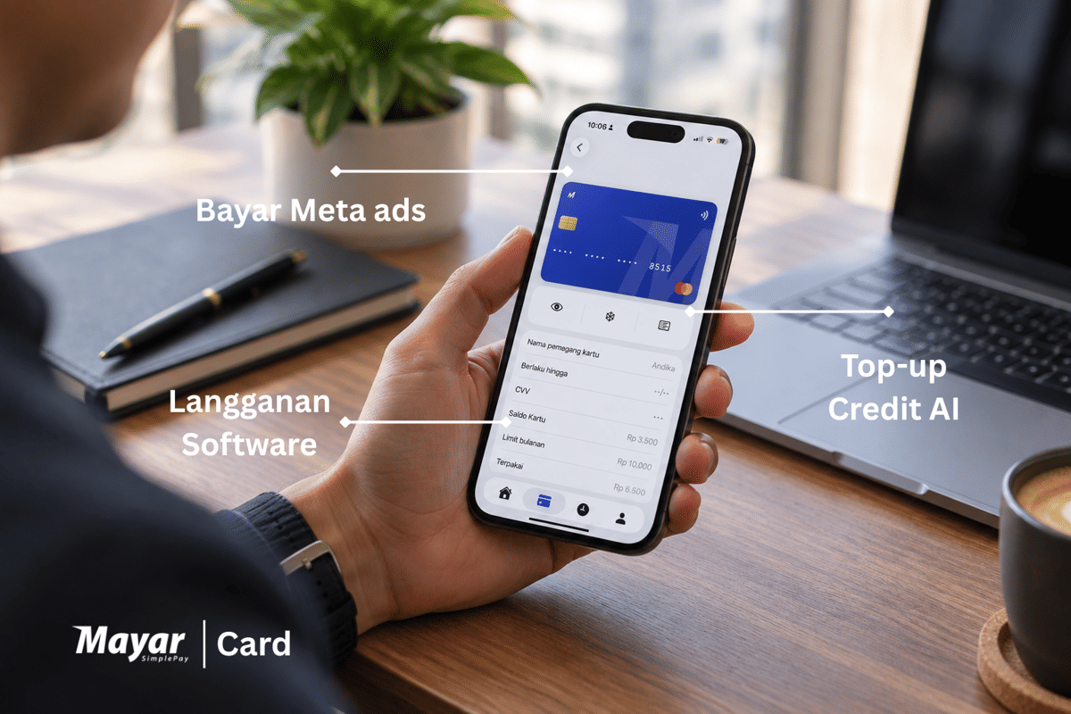 Mayar Resmi Luncurkan Virtual Card untuk Entrepreneur Lokal