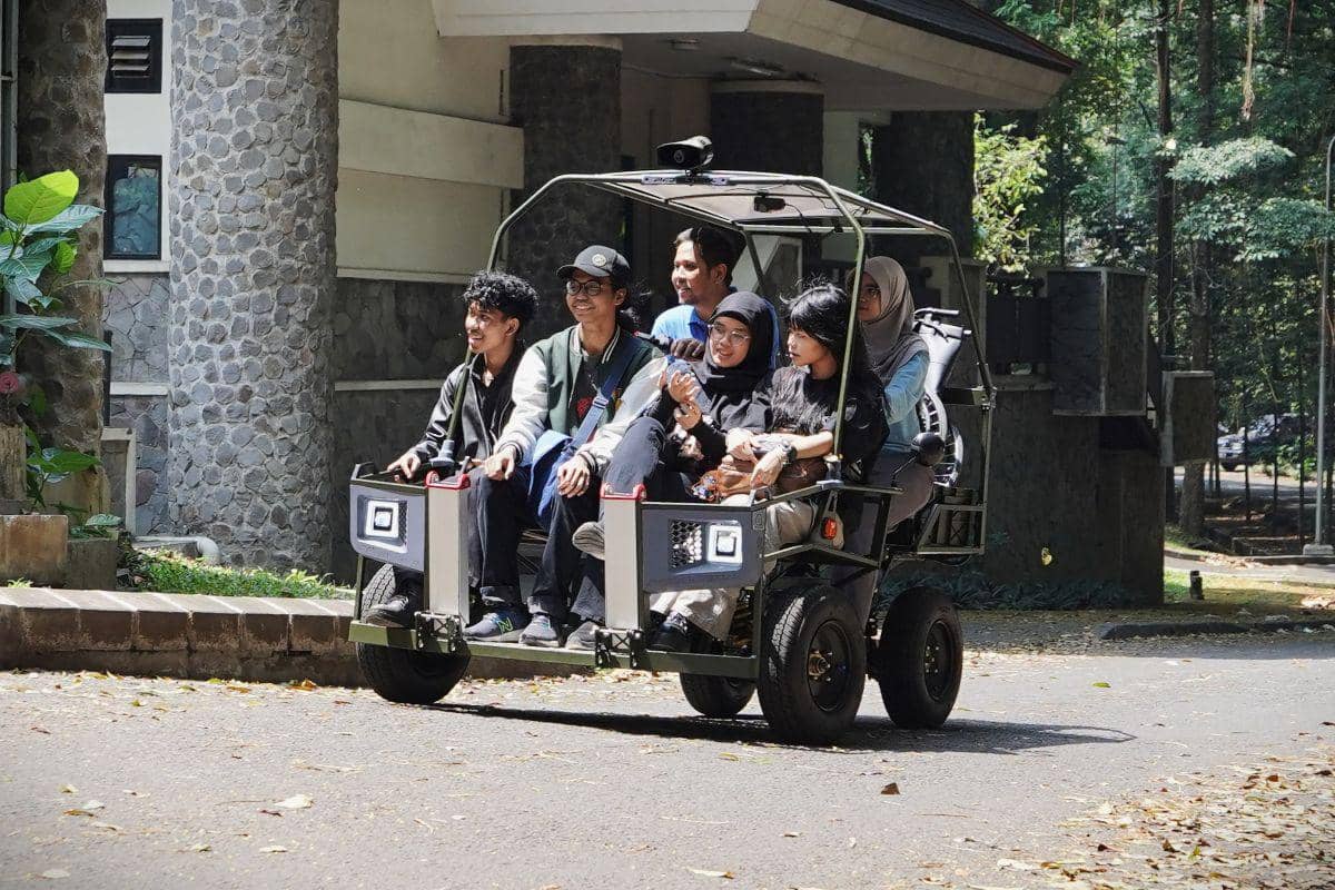 Potret Pedaltrax, Kendaraan Hybrid untuk Mobilitas di Kampus ITB