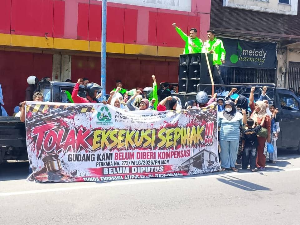 Massa Pemulung Nilai PT Digital Praja Makayasa Tak Hormati Proses Hukum