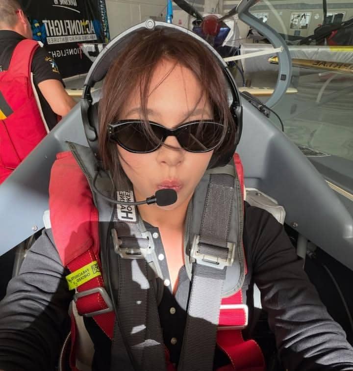 Zee Asadel coba naik g-force aerobatic