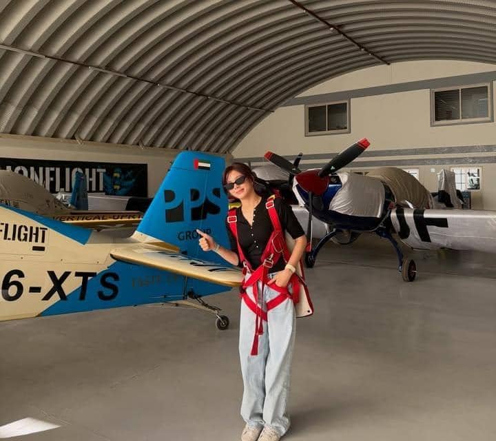 Zee Asadel coba naik g-force aerobatic