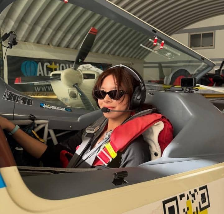 Zee Asadel coba naik g-force aerobatic