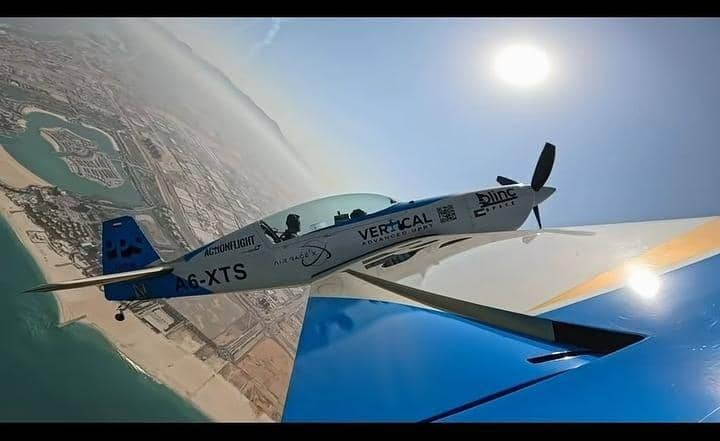 Zee Asadel coba naik g-force aerobatic