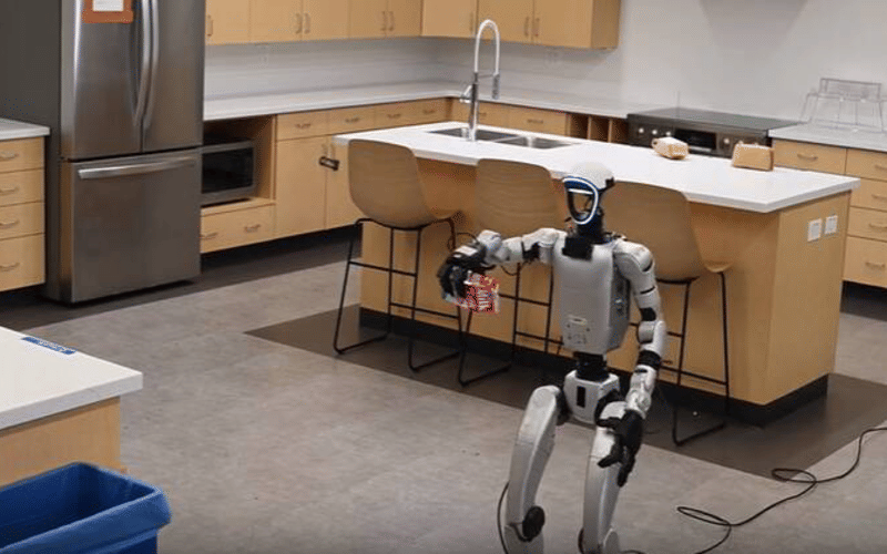 ilustrasi GPT-6 Astra dengan robot humanoid Unitree G1