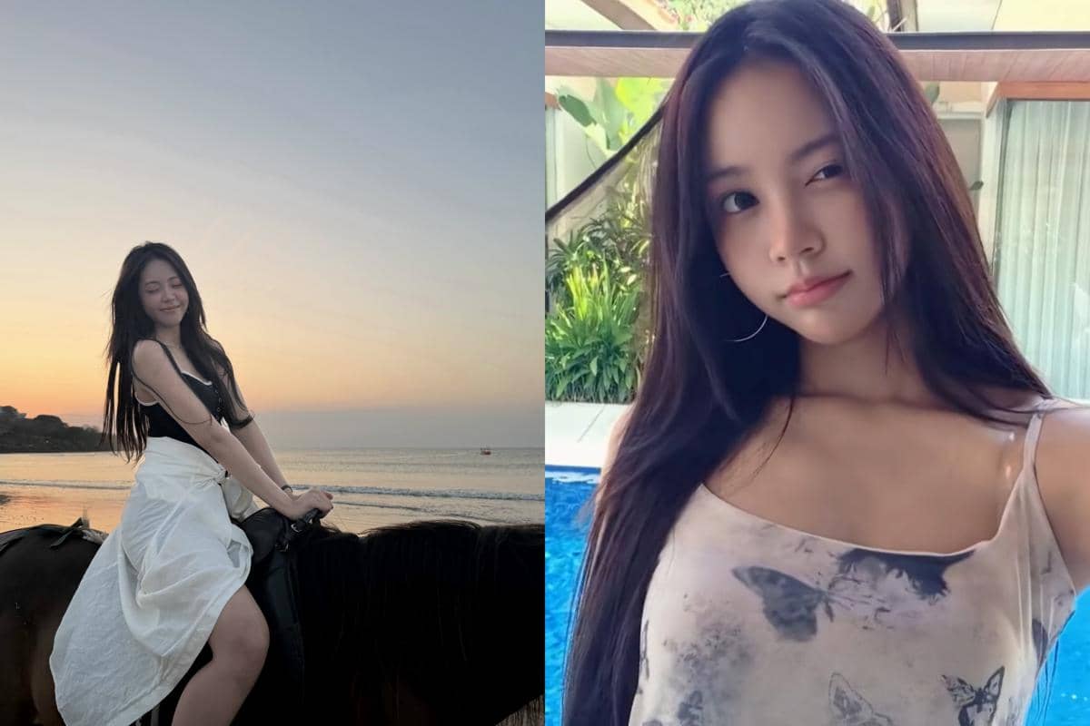 Carmen Hearts2Hearts Pulkam Lagi ke Bali, Naik Kuda di Pinggir Pantai