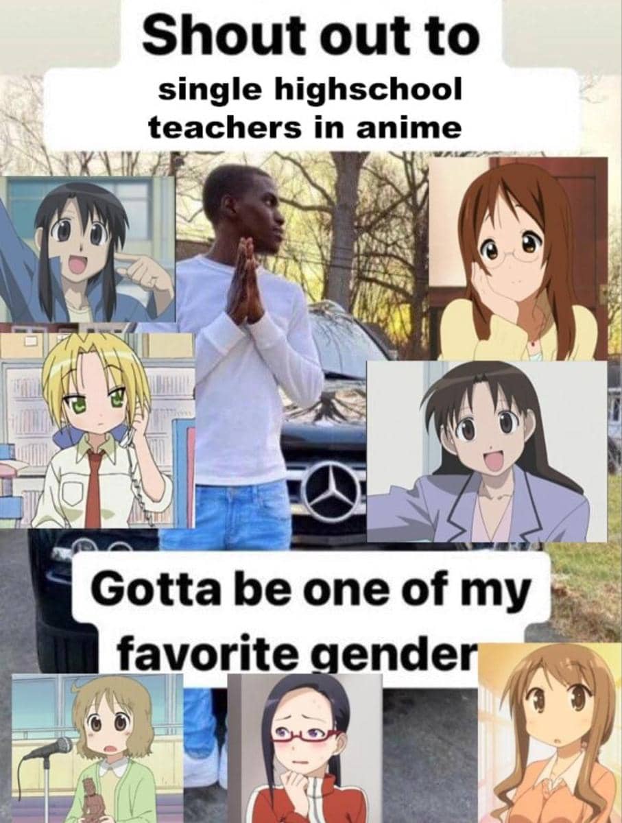 meme anime tentang mengapresiasi sesuatu