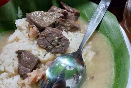 potret nasi gandul paru khas Pati