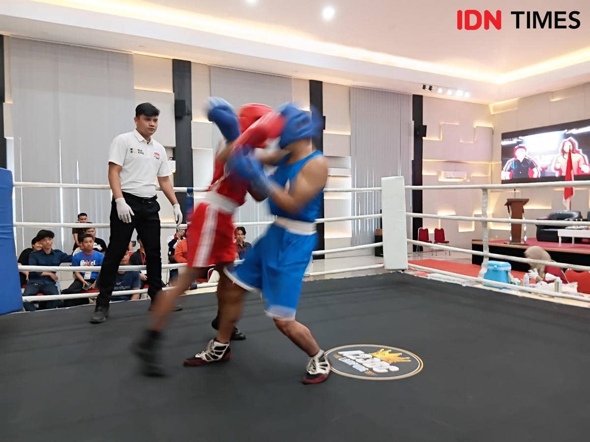 Fistera Lampung Youth Boxing Tournament digelar di GKU 2 ITERA 29 September hingga 2 Oktober 2026. (IDN Times/Martin L Tobing).