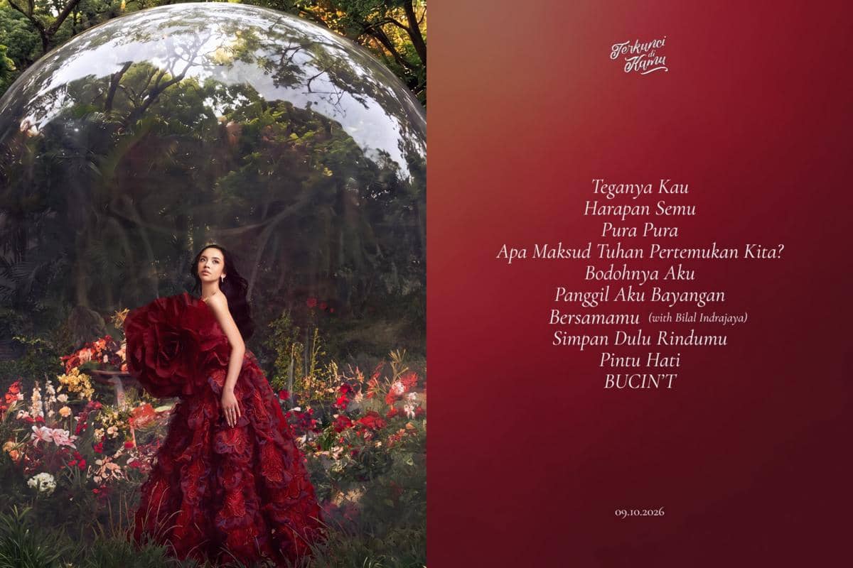 Tracklist Terkunci Di Kamu, Album Ketiga Lyodra Ginting