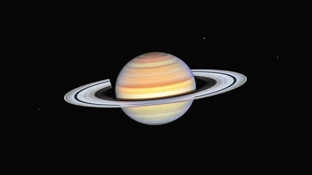 Penampakan Saturnus dari teleskop NASA