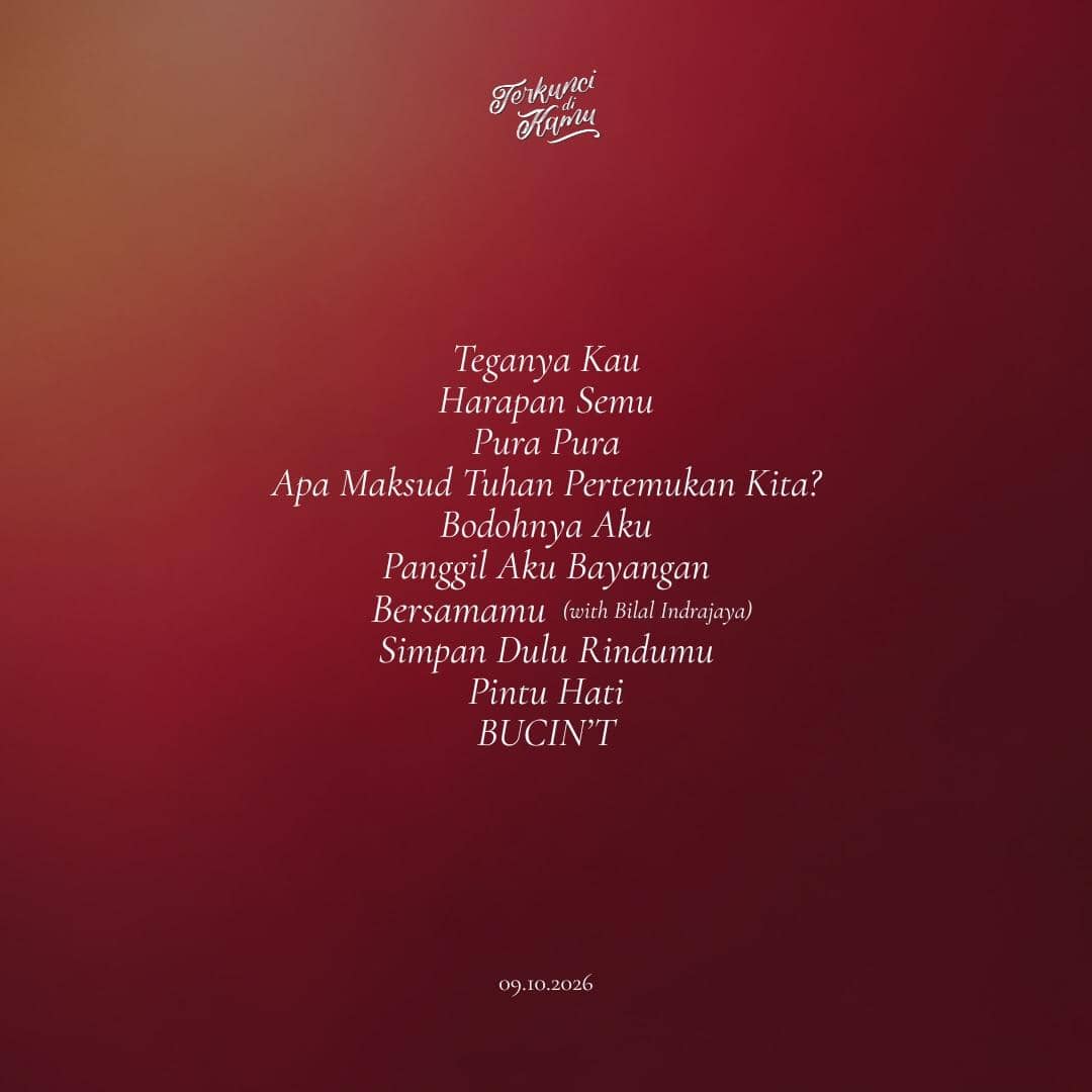 Lyodra Ginting bakal rilis album ketiga berjudul Terkunci Di Kamu 