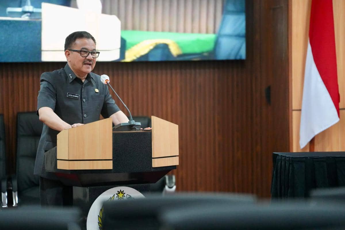 Sekretaris Daerah (Sekda) Sulsel Jufri Rahman memasuki masa purnabakti pada 1 Oktober 2026. (Dok. Pemprov Sulsel)