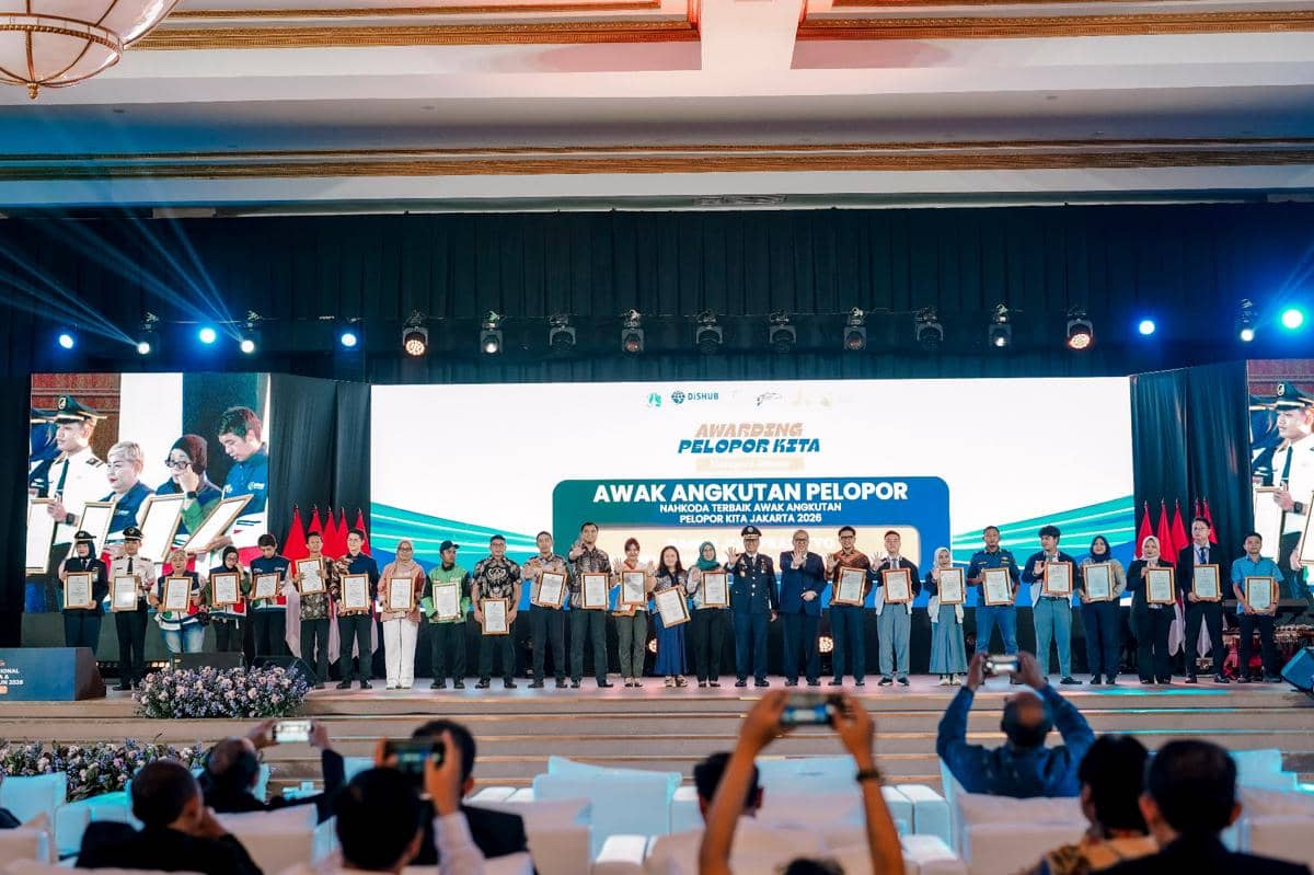 Dishub DKI Jakarta Beri Penghargaan Pemenang Pelopor Kita Awards 2026