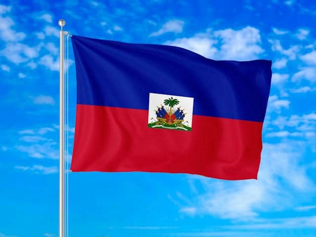 ilustrasi bendera Haiti