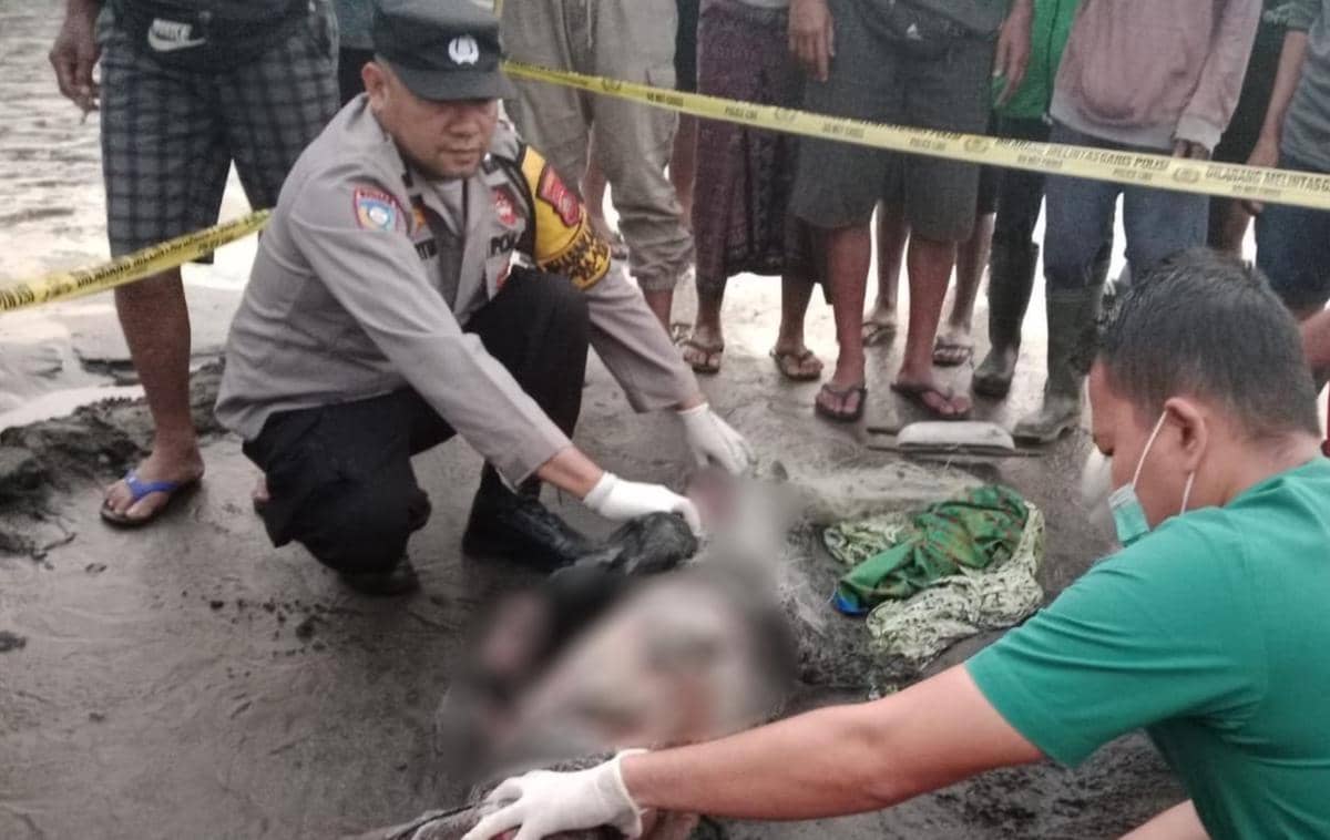 Seorang warga Selemadeg Barat ditemukan meninggal setelah terseret arus saat memasang jaring di laut setempat.