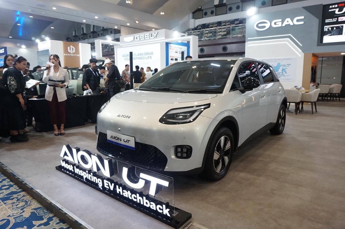 giias semarang, pameran otomotif, gac, aion, aion ut urban