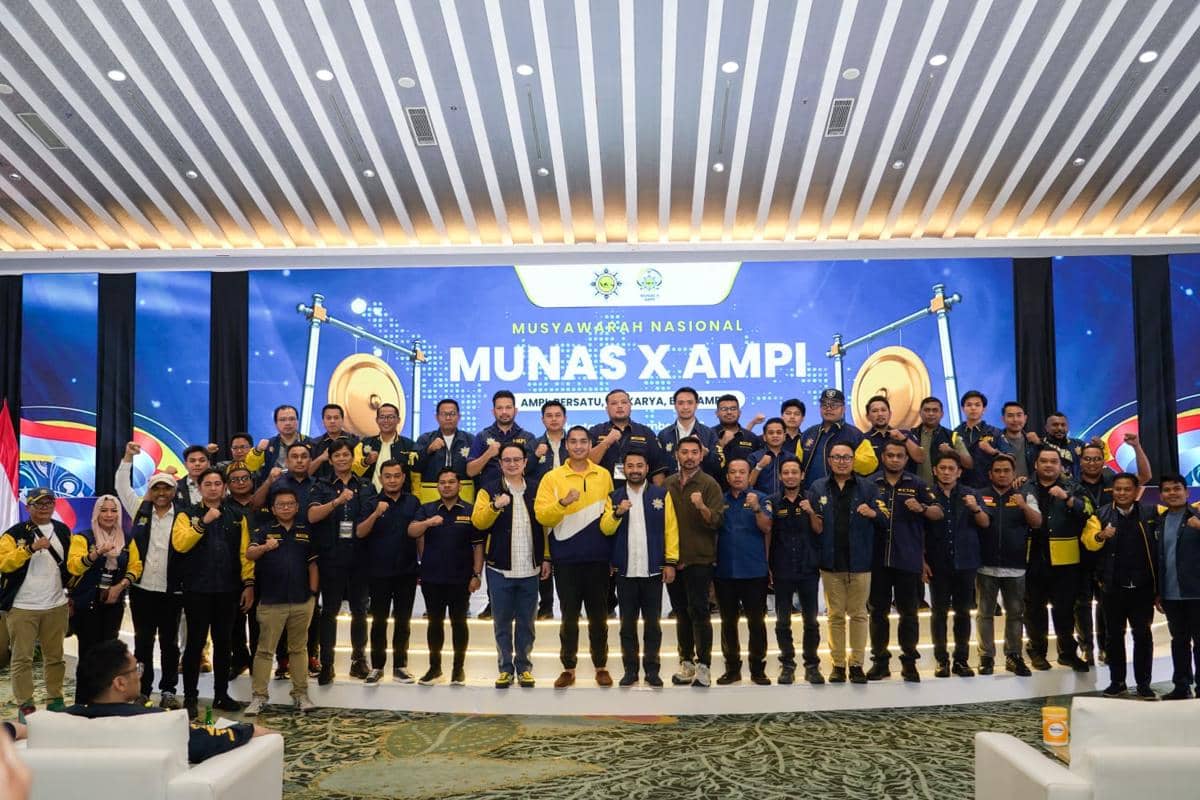 Wakili Bahlil Tutup Munas AMPI, Dito Cerita Dulu Pernah Diminta Mundur