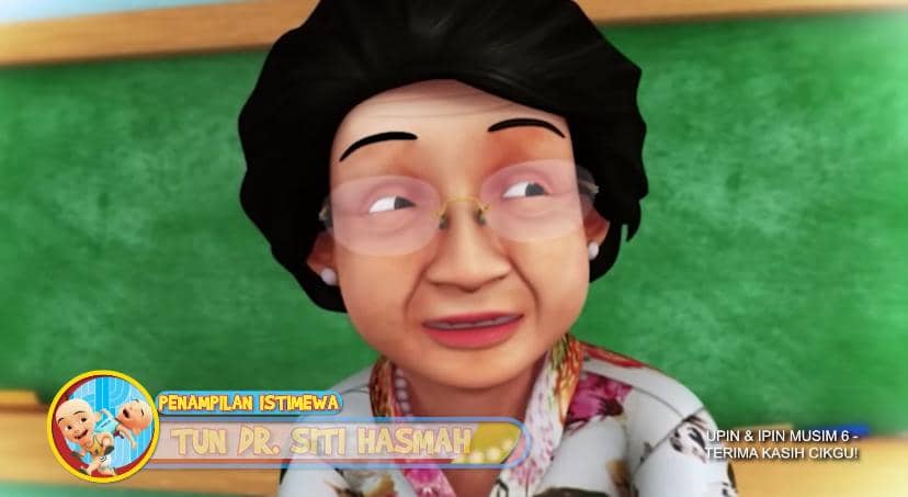4 Tokoh Malaysia Jadi Cameo di Upin & Ipin, Kini Telah Meninggal Dunia