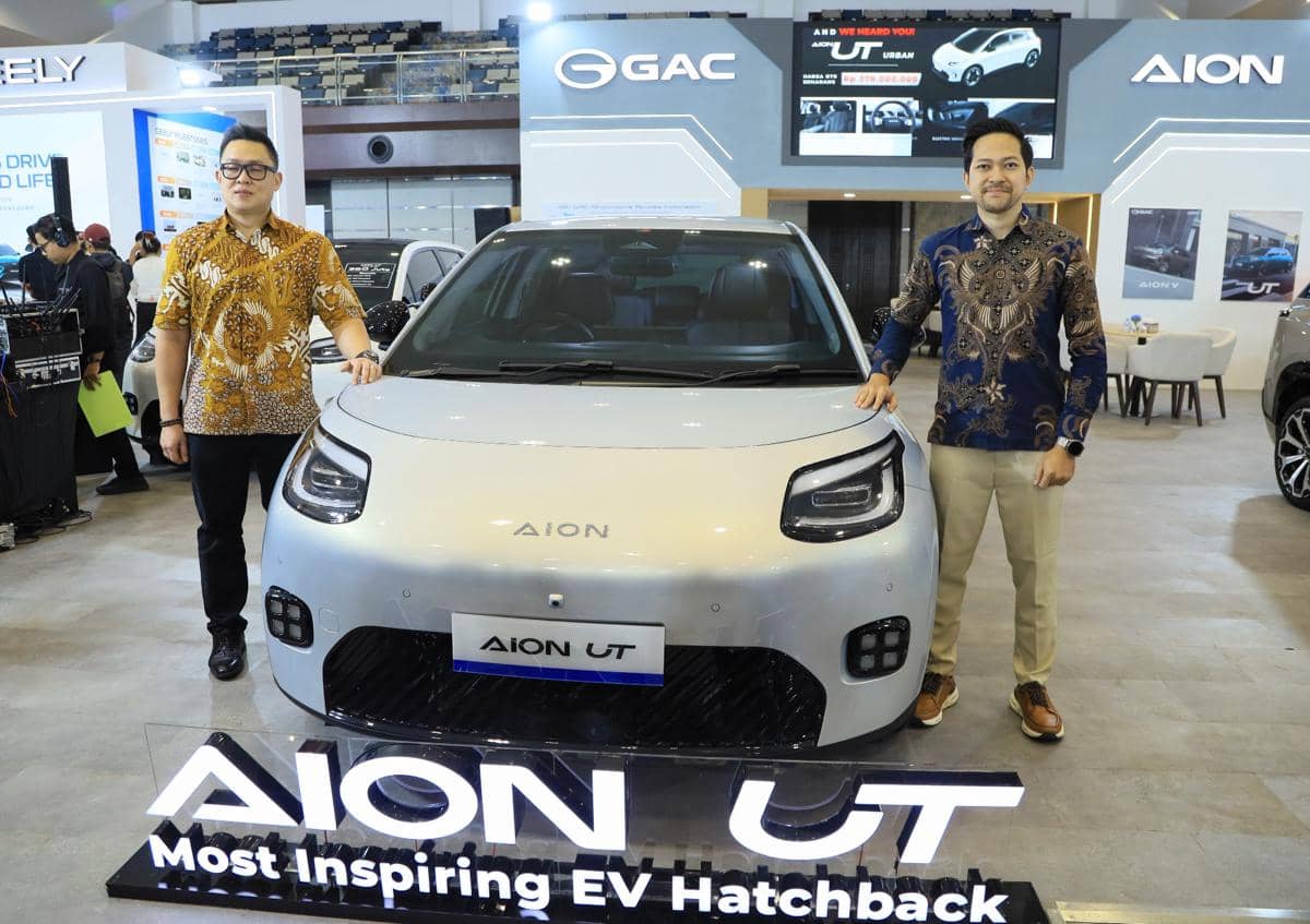 giias semarang, pameran otomotif, gac, aion, aion ut urban