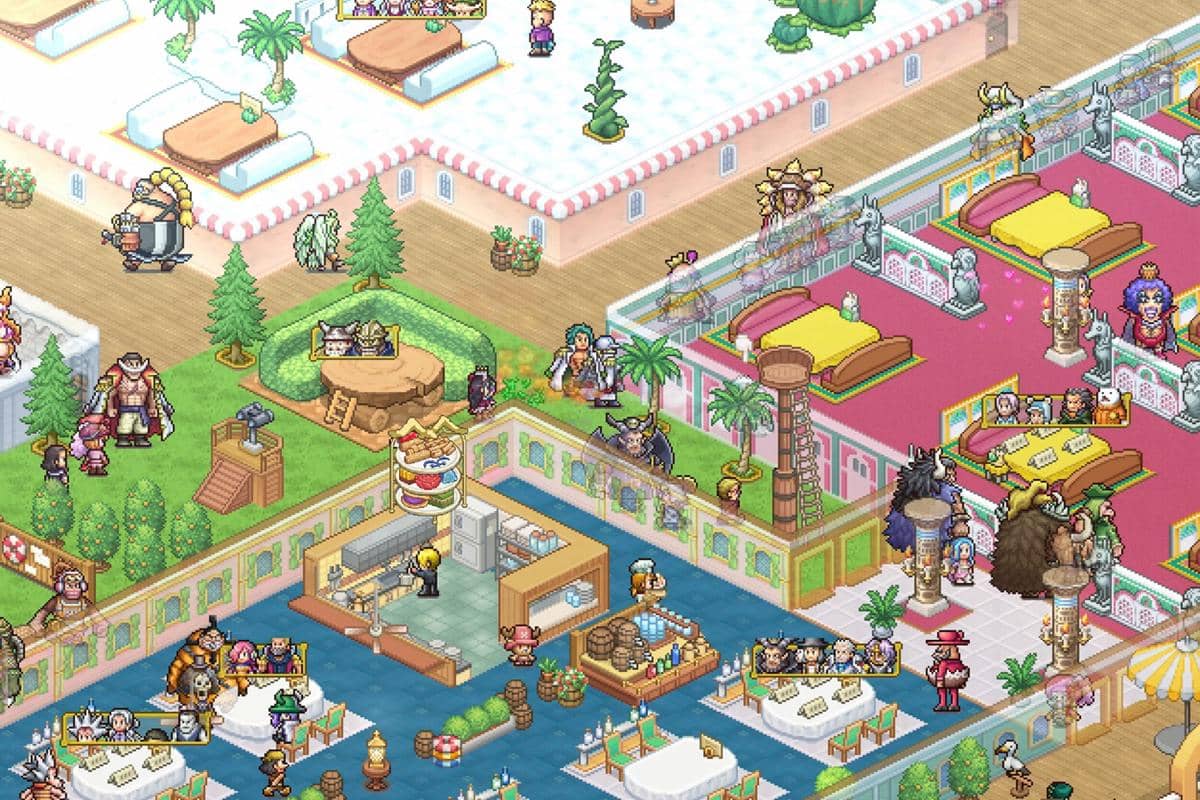 cuplikan gameplay One Piece: Grand Gourmet
