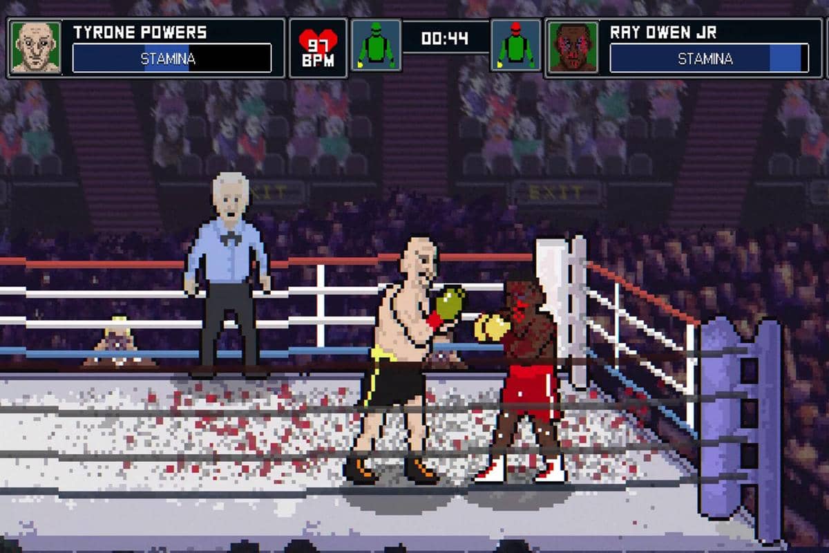 cuplikan gameplay Bruisers 2D Boxing