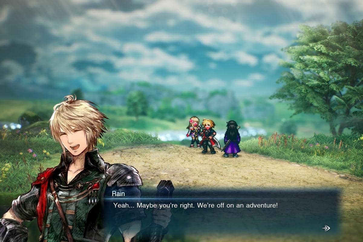 cuplikan gameplay Final Fantasy Resonance
