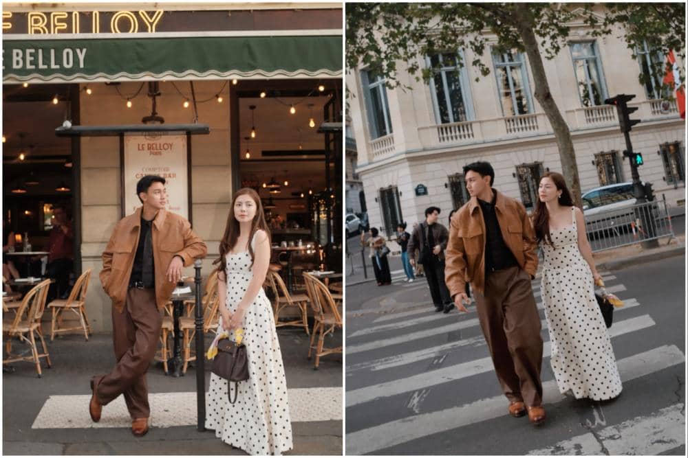 Felicya Angelista dan Caesar Hito Liburan Musim Gugur di Paris