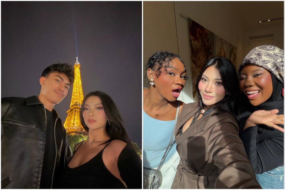 Hanum Mega dan Suami Berlibur di Paris, Birthday Trip bareng Sahabat!