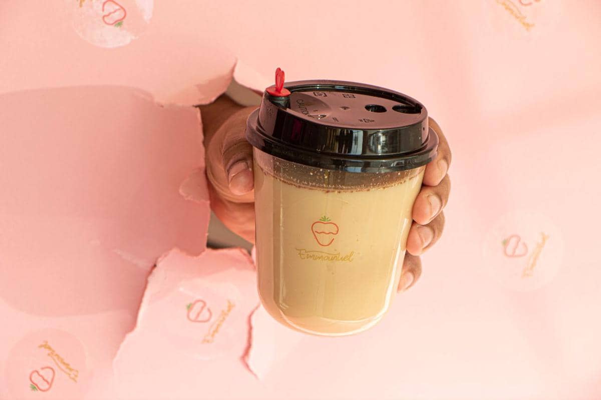 Potret milk tea