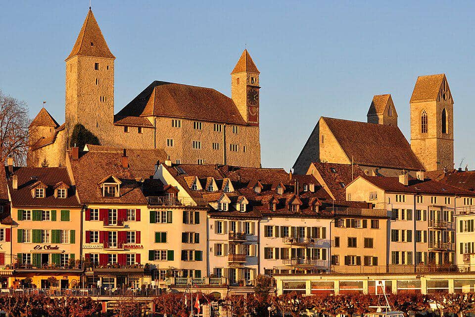 Kastil Rapperswil di Swiss