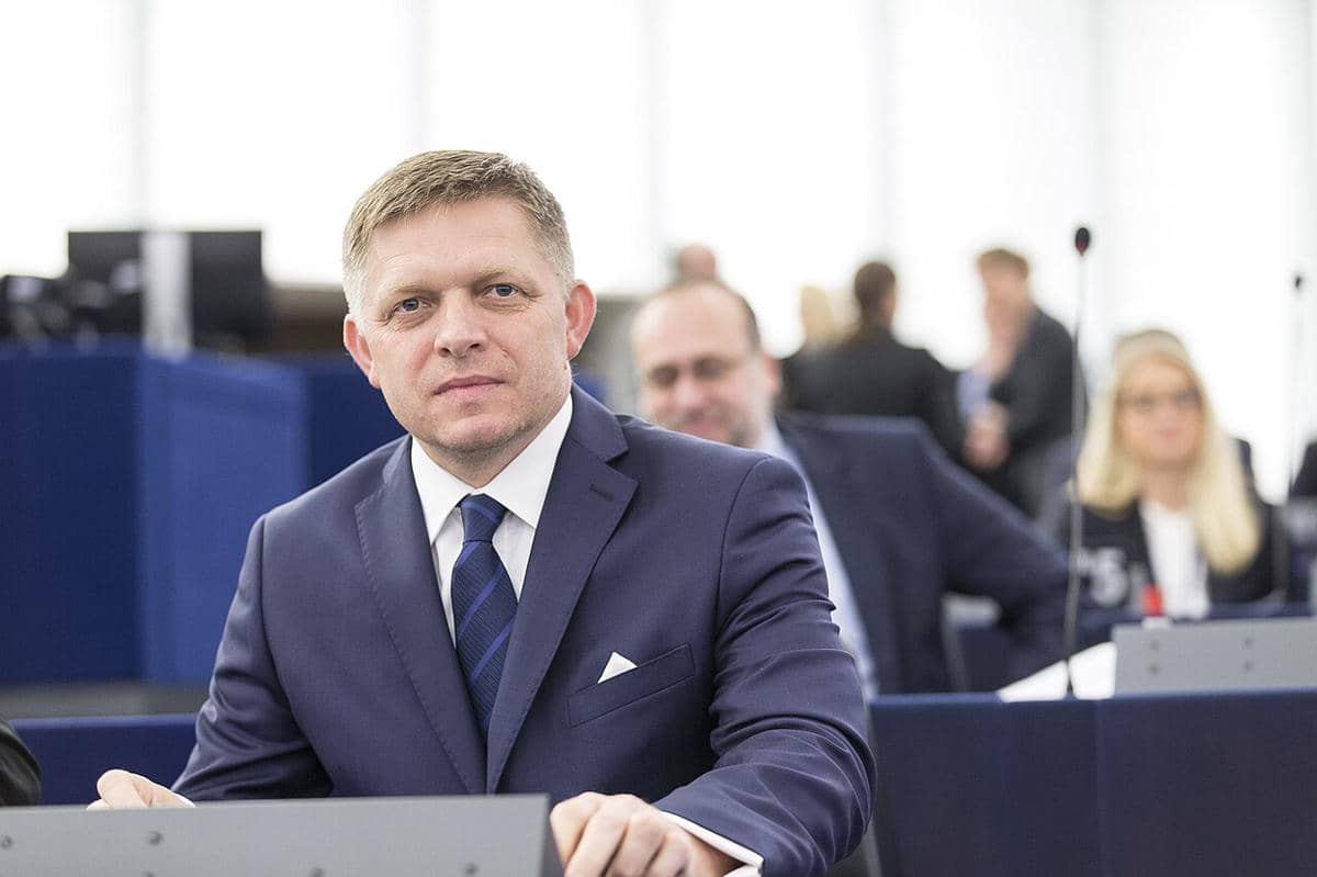 Perdana Menteri Slovakia Robert Fico